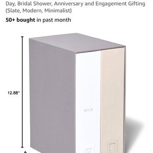 Elegant Home Storage Box Set - Gray and Cream